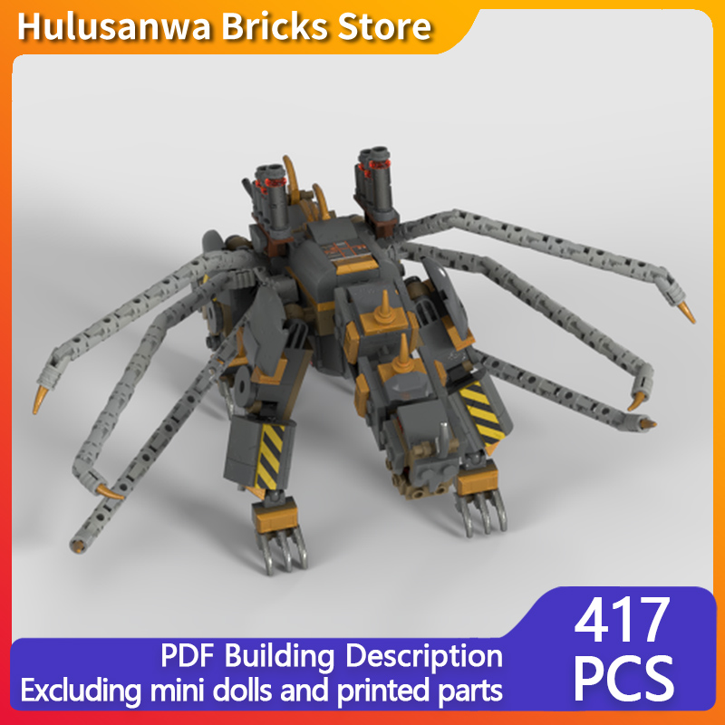 Heavy Equipment Armor - Zware gepantserde machine model MOC bouwstenen