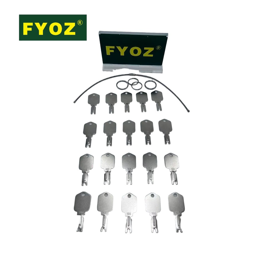 Heavy Equipment Forklift - 20 stuks heftruck sleutel voor Clark/Yale/Hyster/Komatsu/Gradall/Gehl/Crown
