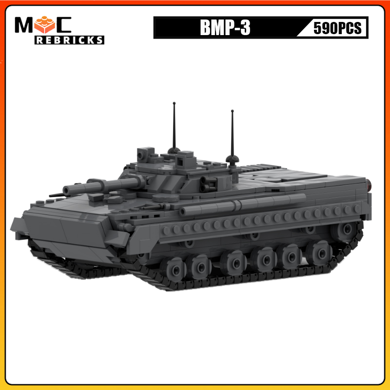 Heavy Equipment Armor - WW II Militaire Legeruitrusting BMP-3 Infanterie