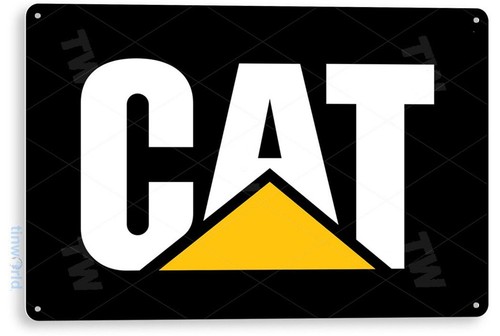 Heavy Equipment Sign - TIN SIGN CAT Monteur Elektrisch gereedschap