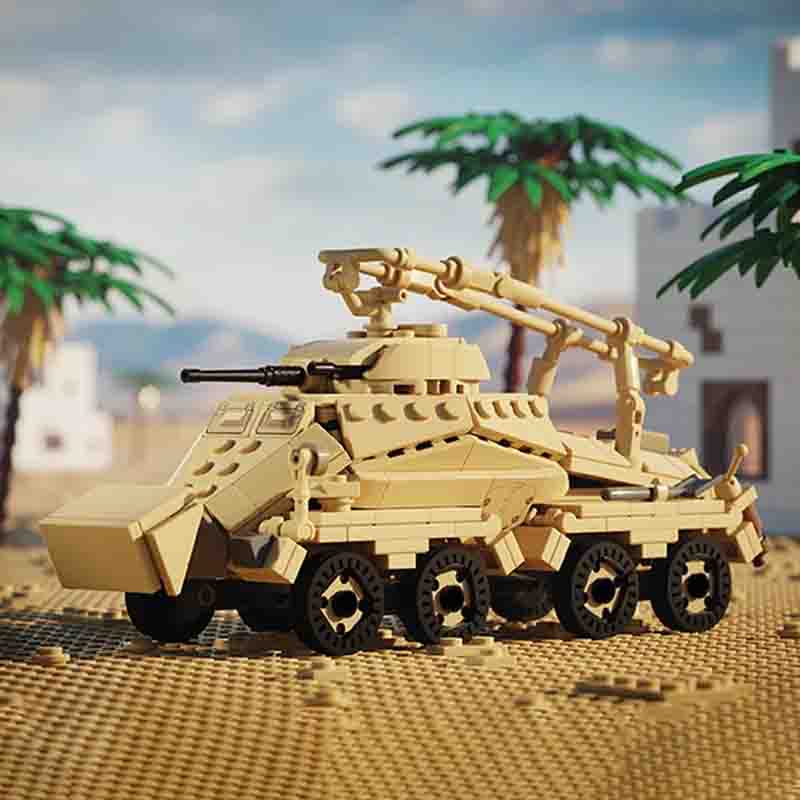 Zware gepantserde automodel MO - Heavy Equipment Armor recensie en prijs