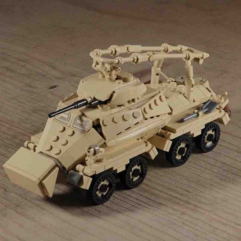 Zware gepantserde automodel MO - Heavy Equipment Armor recensie en prijs