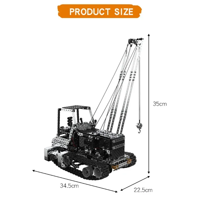DIY Metal RC Kraan Elektrische - Heavy Equipment Vehicles recensie en prijs