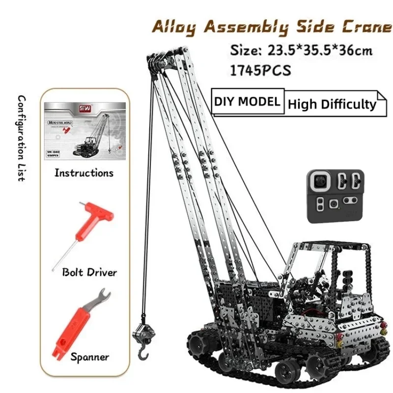 DIY Metal RC Kraan Elektrische - Heavy Equipment Vehicles recensie en prijs