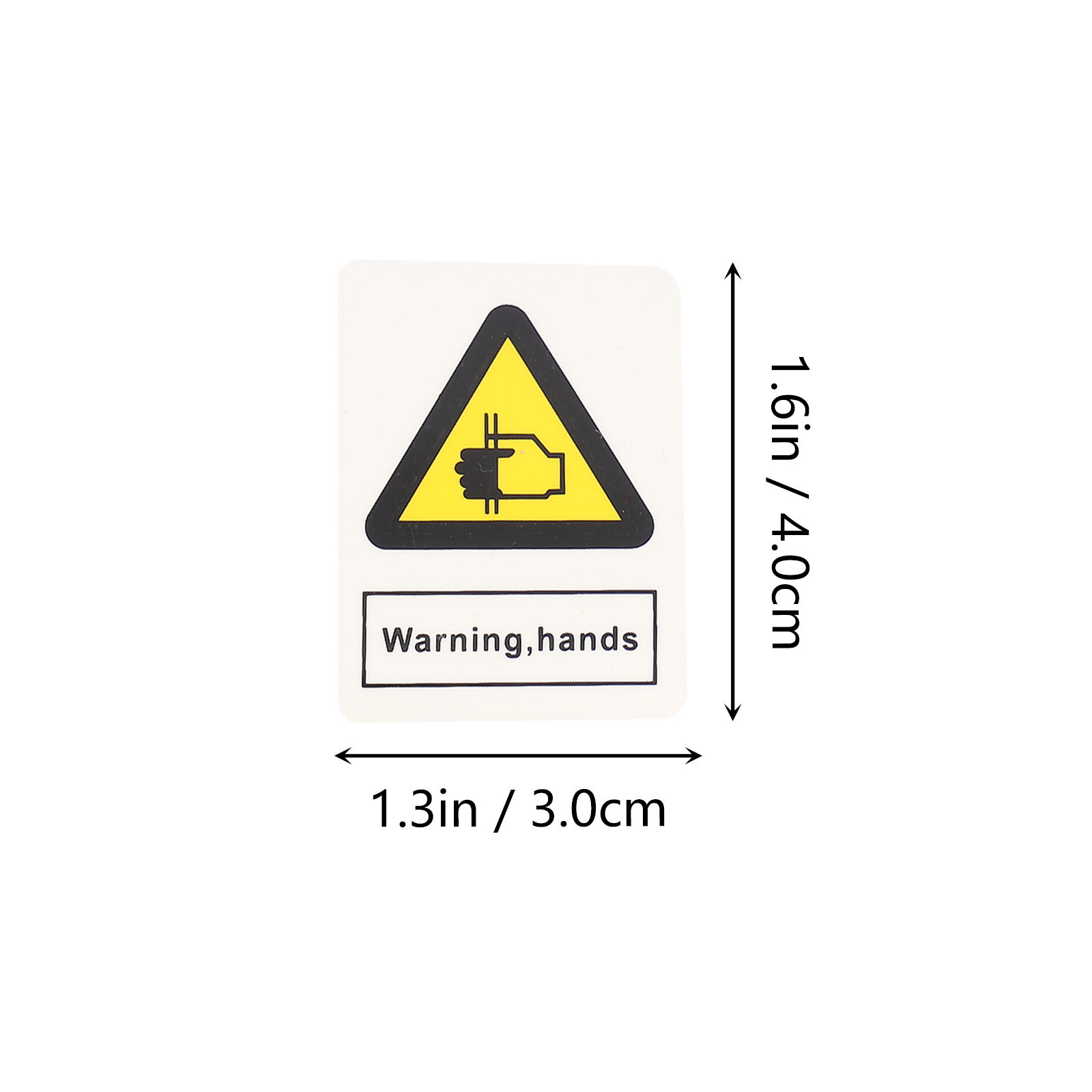 10 stuks waarschuwingssticker  - Heavy Equipment Sign recensie en prijs
