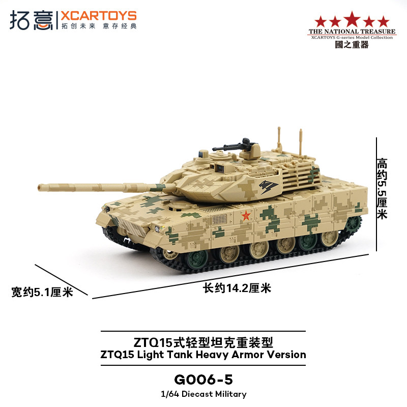 Diecast schaalmodel 1:64 TA436 - Heavy Equipment Armor recensie en prijs