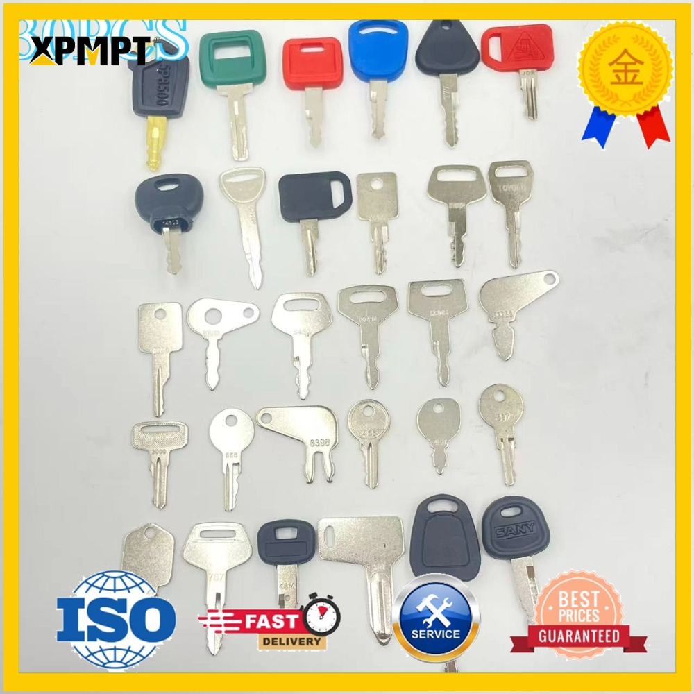 30PCS Zware Apparatuur Sleutel - Heavy Equipment Komatsu recensie en prijs