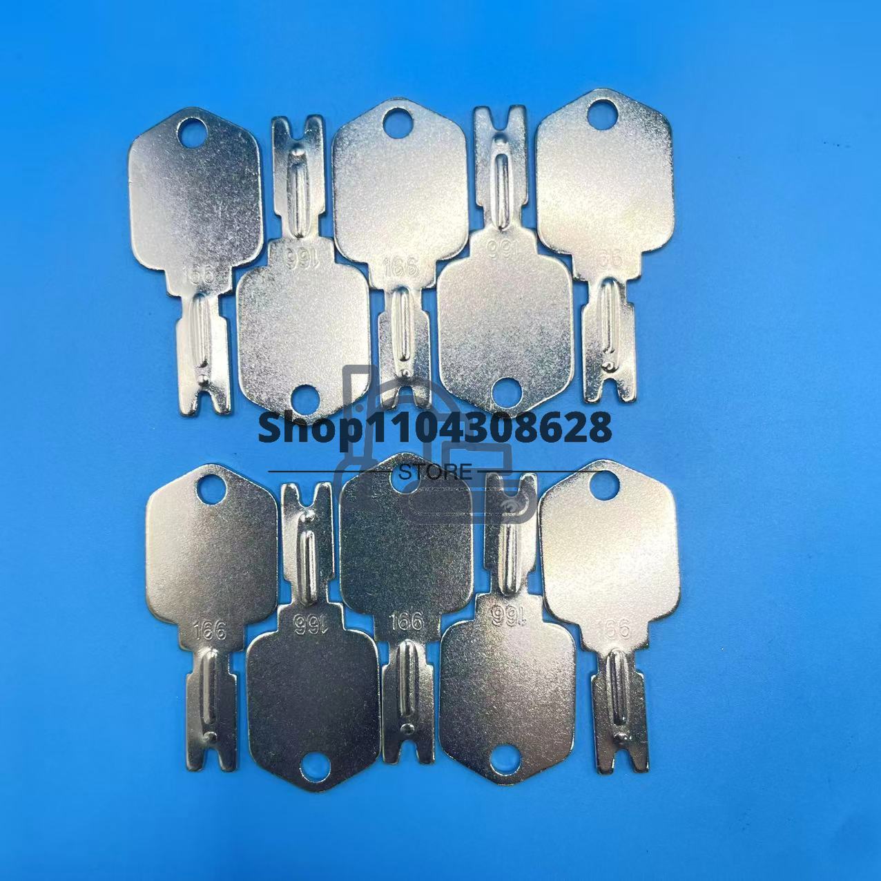 10PCS 166 Contactsleutels Heft - Heavy Equipment Forklift recensie en prijs