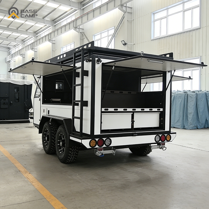 Zware-duty gesloten aanhangwag - Heavy Equipment Haulers recensie en prijs