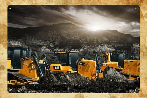 Caterpillar CAT zware machines - Heavy Equipment Sign recensie en prijs
